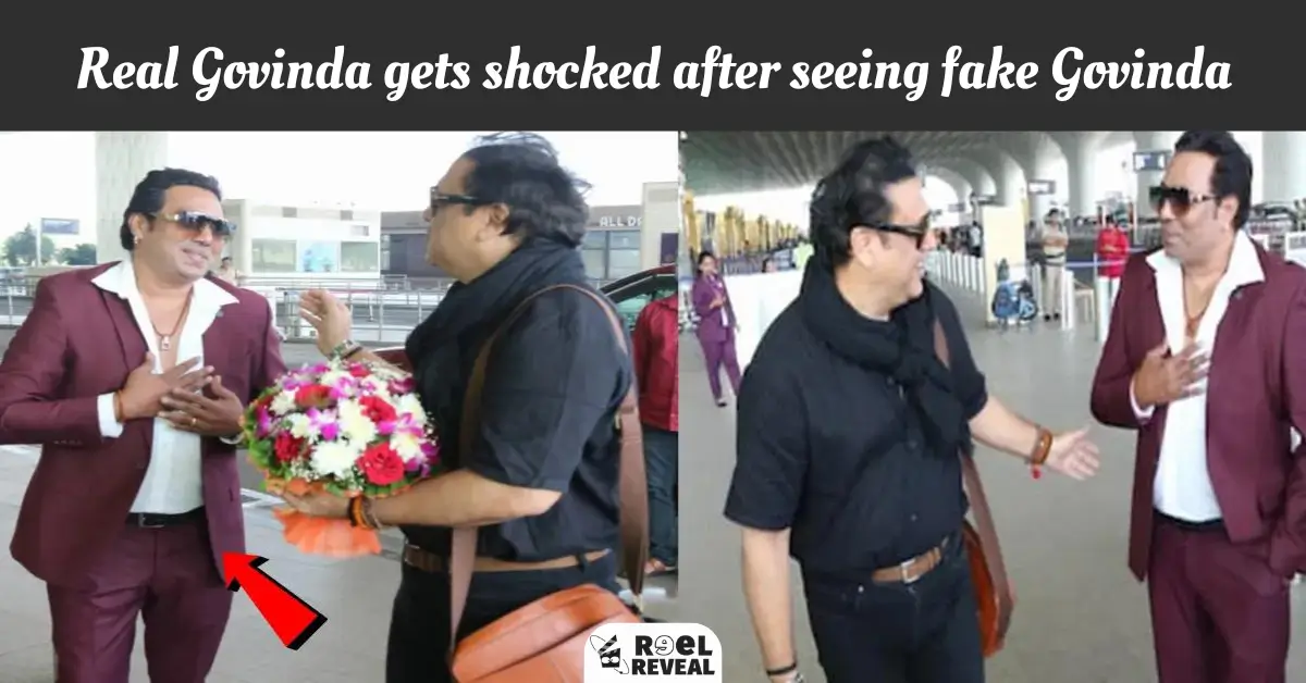 Real Govinda gets shocked after seeing fake Govinda